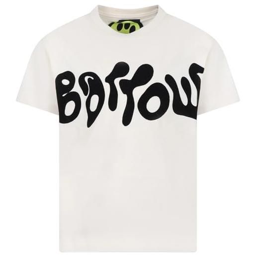 Barrow t-shirt a manica corta avorio s4bkjuth013 013 avorio 14 a/y
