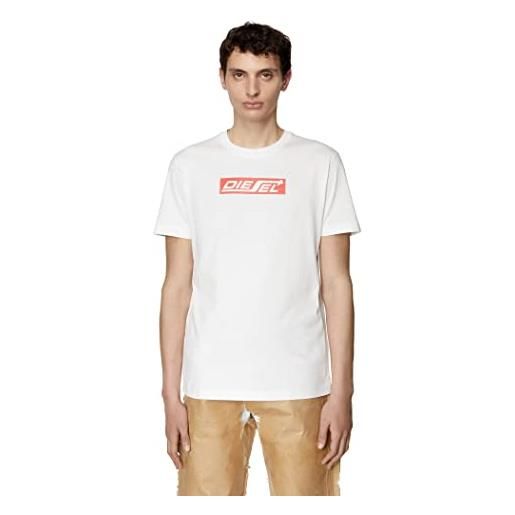 Diesel diegor - maglietta da uomo, colore: bianco, bianco, m