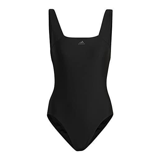 Adidas hi1079 iconisea h suit costume da nuoto donna black taglia 48a