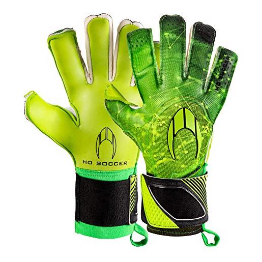 Ho soccer guante portero premier supremo ii roll/negative green color: green - talla: 7,5