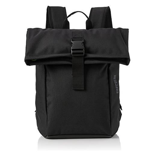 BREE punch style 92, black, backpack s - borse a spalla unisex adulto, schwarz (black), 12x42x36 cm (b x h t)