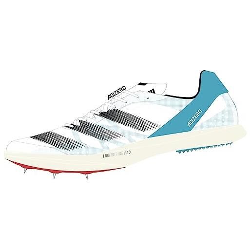 Adidas adizero avanti tyo, scarpe da corsa uomo, rosso (solar red zero met coral fusion), 40 2/3 eu