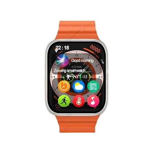 XXOBAZLF 2023 hot zordai zd8 pro ultra smart watch 8 nuovo smart. Watch bluetooth chiamate fitness tracker con cardiofrequenzimetro blood dt8 max uomini donne (arancione)