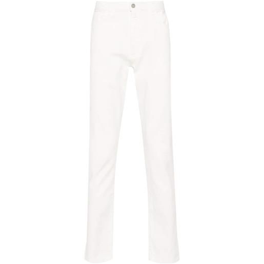 Zegna mid-rise slim-fit jeans - bianco