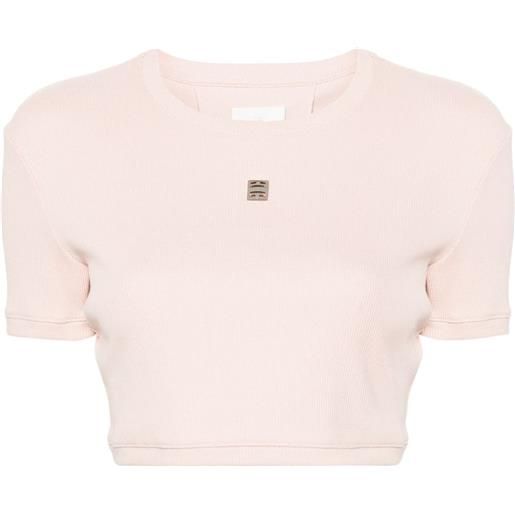 Givenchy 4g-plaque crop top - rosa