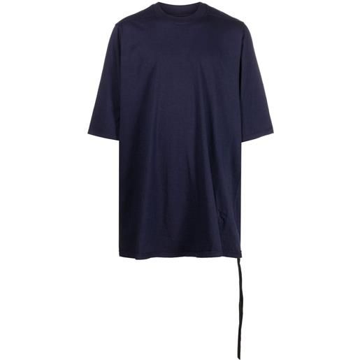 Rick Owens DRKSHDW t-shirt tommy t jumbo - blu