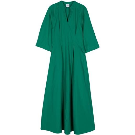 ASPESI cotton midi dress - verde