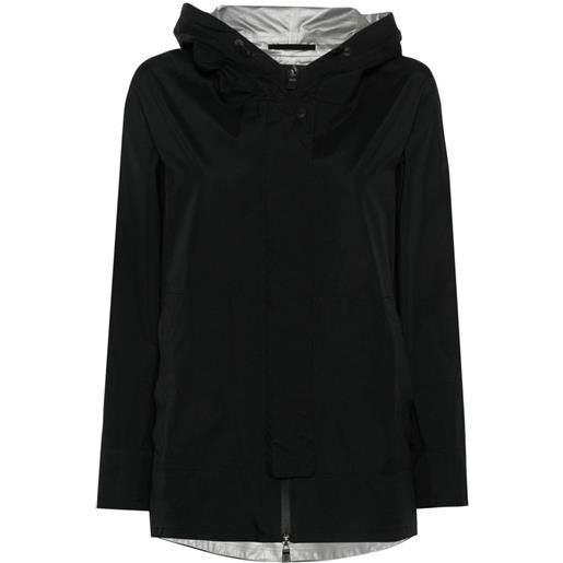 Herno gore-tex® hooded jacket - nero