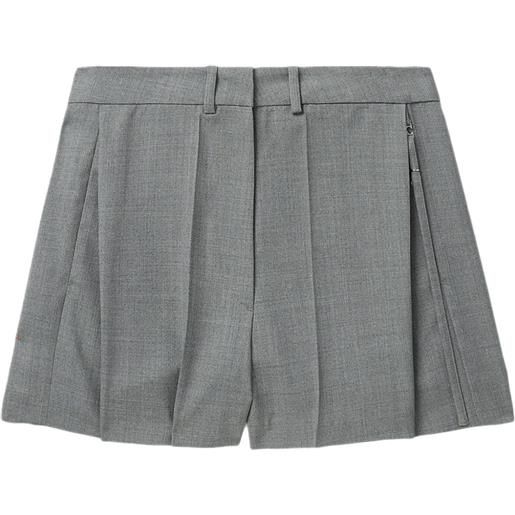 Low Classic shorts sartoriali a vita media - grigio