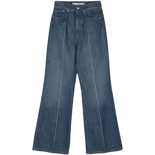 A.P.C. jeans a gamba ampia clienteau - blu