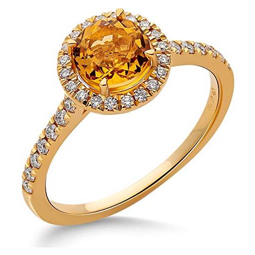 Orphelia anello con motivo donna oro_giallo - rd-3925/52