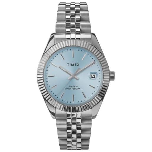 Timex orologio analogico al quarzo da donna con cinturino in acciaio inossidabile tw2w49900