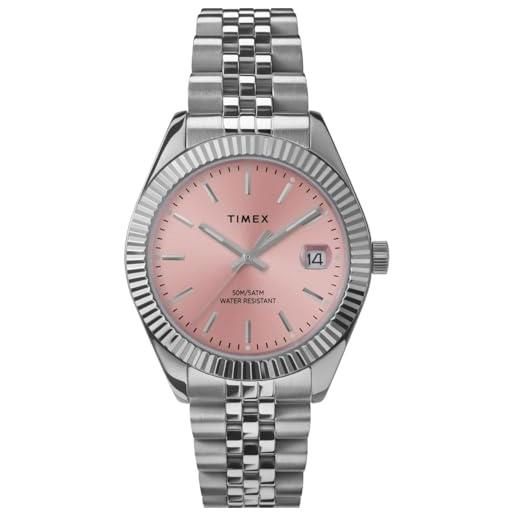 Timex orologio analogico al quarzo da donna con cinturino in acciaio inossidabile tw2w49800
