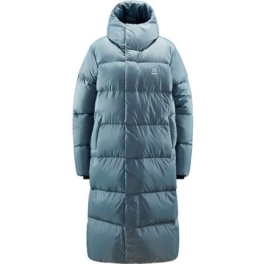 Haglofs long down parka grigio s donna