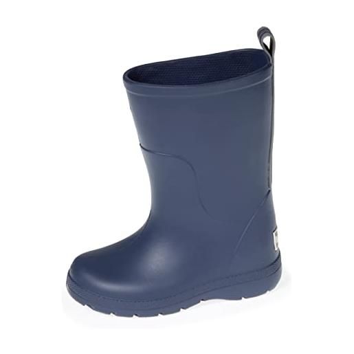 Isotoner - stivali da pioggia di altezza media per bambini, blu (blu), 27/28 eu