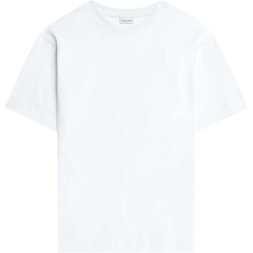DRIES VAN NOTEN t-shirt girocollo - bianco
