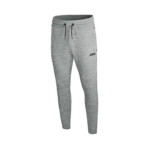 JAKO - nozioni base premium, pantaloni da jogging, uomo, marne grigia chiara, s