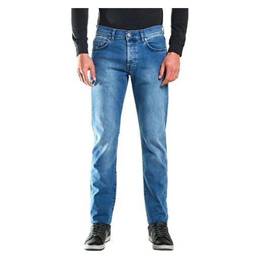 Carrera jeans 000710_0970a1 jeans relaxed, blu (super stone washed), (taglia produttore: 54) uomo