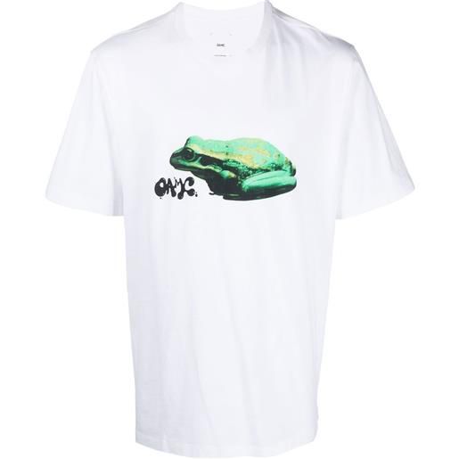 OAMC t-shirt amphibian - bianco