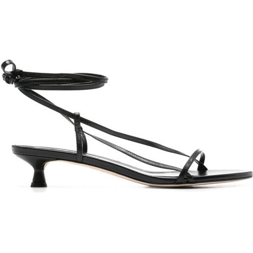 Aeyde paige 45mm sandals - nero