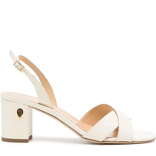Jennifer Chamandi sandali leonardo 65mm - bianco