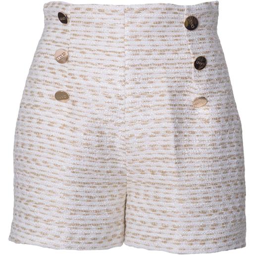 LIU.JO shorts primavera/estate poliestere 42 / bianco