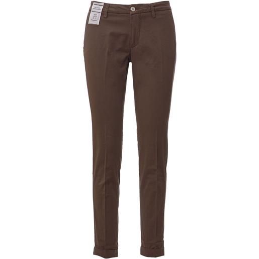 Re-HasH pantaloni primavera/estate cotone 27 / marrone