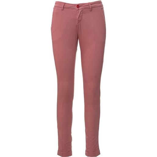 Re-HasH pantaloni primavera/estate cotone 26 / rosa