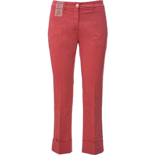 Re-HasH pantaloni primavera/estate cotone 27 / rosso