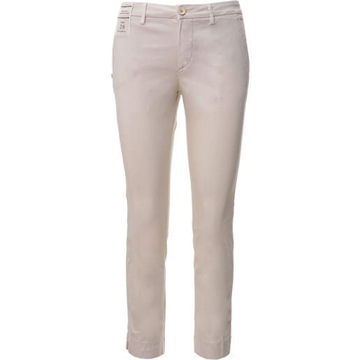 Re-HasH pantaloni primavera/estate cotone 25 / bianco