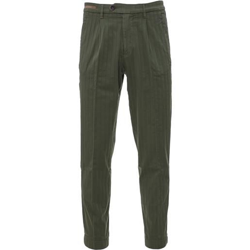 Re-HasH pantaloni primavera/estate cotone 29 / verde