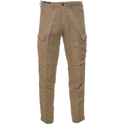 Re-HasH pantaloni primavera/estate canapa 36 / marrone