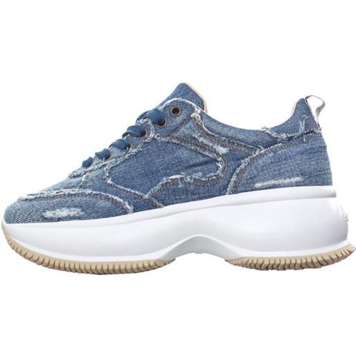 HOGAN sneakers primavera/estate cotone 35.5 / blu