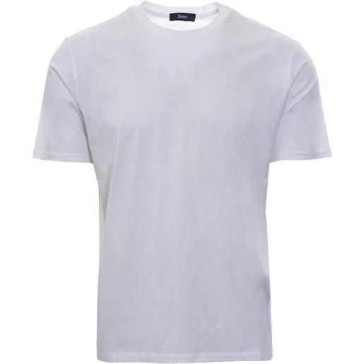 HERNO t-shirt primavera/estate cotone 50 / bianco