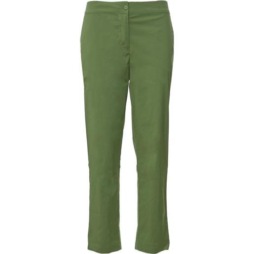 MAIDA MILA pantaloni primavera/estate cotone m / verde
