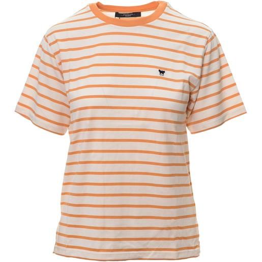 MaxMara t-shirt primavera/estate cotone xs / arancione