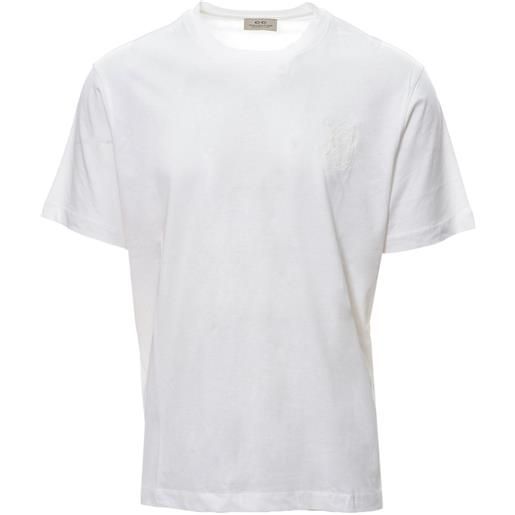 CORNELIANI t-shirt primavera/estate cotone 52 / bianco