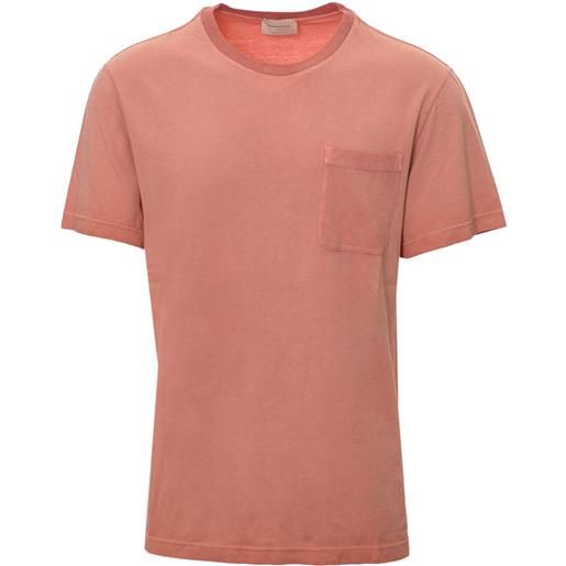 BROOKSFIELD t-shirt primavera/estate cotone l / rosso