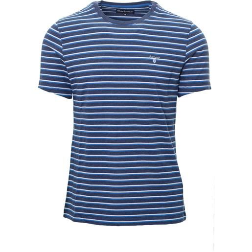 BARBOUR t-shirt primavera/estate cotone m / blu