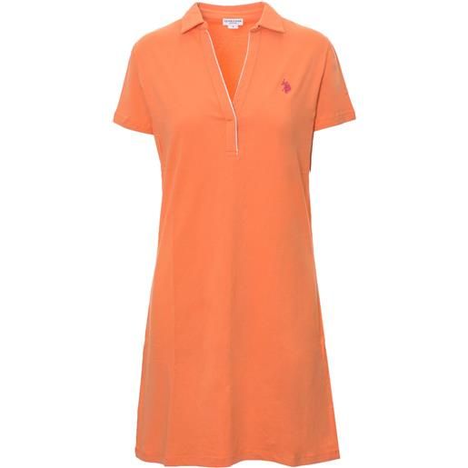 U.S.POLO vestiti primavera/estate cotone s / arancione