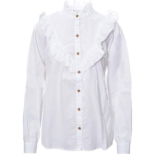 BARBOUR camicie primavera/estate cotone 40 / bianco