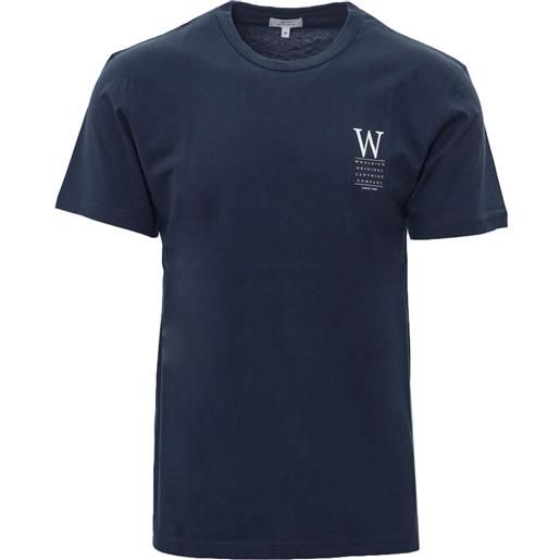 Woolrich t-shirt primavera/estate cotone m / blu