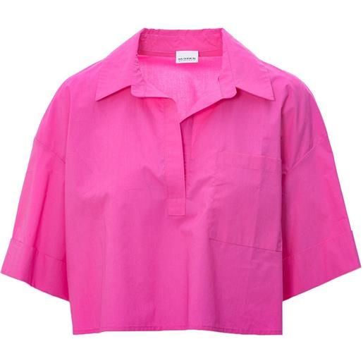 SUNDEK camicie primavera/estate cotone s / rosa