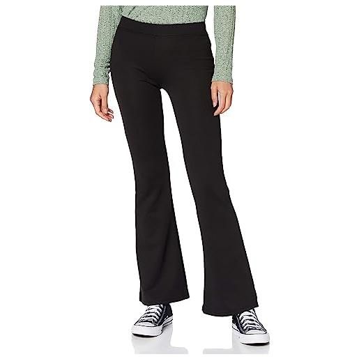 Only onlfever stretch flaired pants jrs noos, pantaloni, donna, nero, m