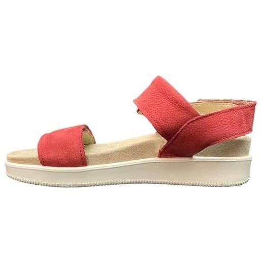Enval Soft d. Daisy enval, sandali con zeppa donna, rosso, 42 eu