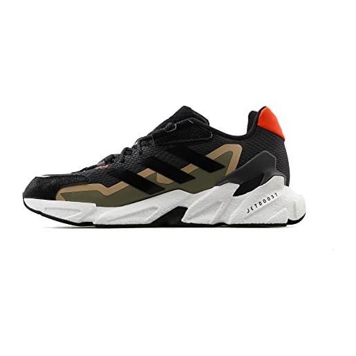 Adidas x9000l4 c. Rdy u, sneaker unisex-adulto, core black/core black/impact orange, 45 1/3 eu