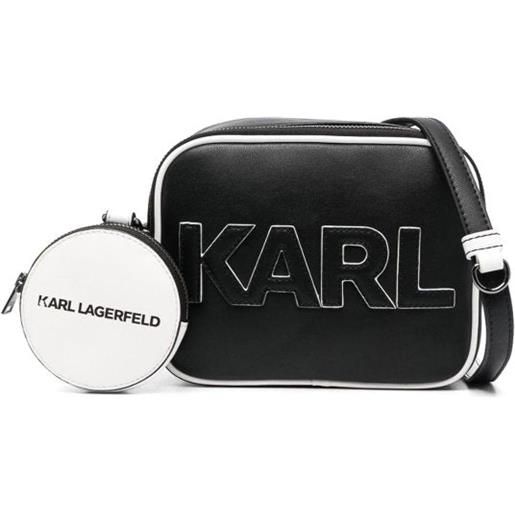 Karl Lagerfeld borsa a tracolla nera