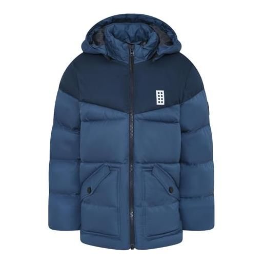 Kabooki lego wear jungen winterjacke wasserabweisend winddicht warm, giacca bambini e ragazzi, dunkle blau, 116