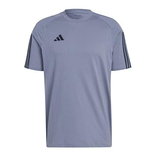 adidas uomo t-shirt (short sleeve) tiro23 c co tee, team onix, ic4573, m