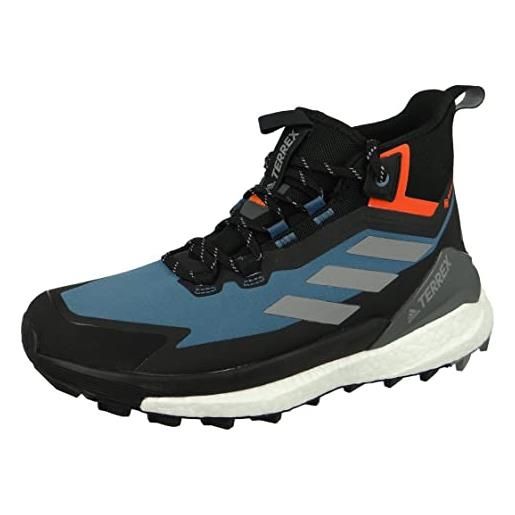 Adidas terrex free hiker 2 gtx, sneaker uomo, wonder steel grey impact orange, 39 1/3 eu